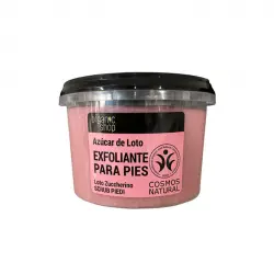 Organic Shop - Exfoliante para pies - Flor de loto orgánica y azúcar