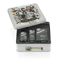 PRORASO Set de regalo Beard Wash 200 ml + Beard Balm 100 ml + Beard Oil 30 ml 1.0 pieces