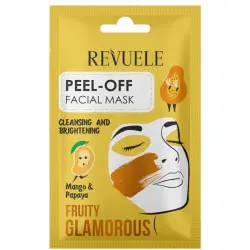 Revuele - Mascarilla facial peel off Fruity Glamorous - Mango y papaya
