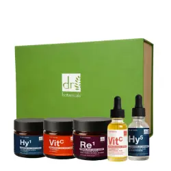 Set de regalo navideño antiedad con vitamina c Dr Botanicals 700 140 ml