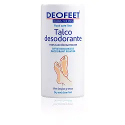 Talco desodorante para pies