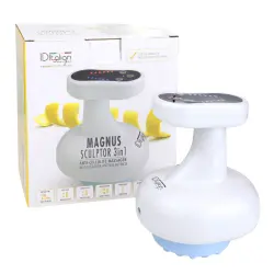Magnus Sculptor 3 In 1 Masajeador Anticelulítico Succión Y Calor 500 gr