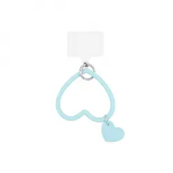 Hold Up My Phone Charm Corazón