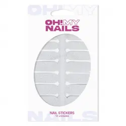Oh My Nails Stickers Glitter