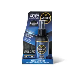 AMBAR Perfums - Ambientador en spray para coche - Aire limpio