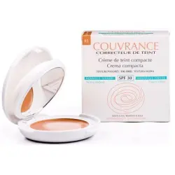 Avene Couvrance Oil Free Miel Crema Compacta Oil Free