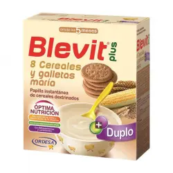 Blevit Plus Duplo 8 Cereales y Galletas María 600 gr