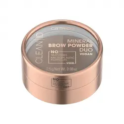 Catrice - *Clean ID* - Dúo de polvo para cejas Mineral - 010: Light to Medium