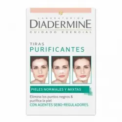 Diadermine Diadermin Tiras Purificantes, 6 un