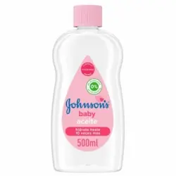 Johnson´s Johnson's Baby Aceite Regular Deja la Piel Suave y Sana, 500 ml