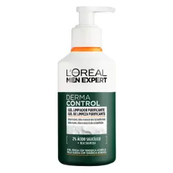 Men Expert Derma Control Gel Limpiador Purificante 260 ml