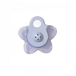 Mordedor De Agua Con Sonajero "star" Azul