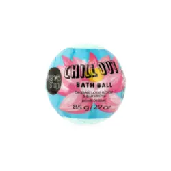 Natura Siberica - Bomba de baño de flor de loto y orquídea azul orgánicas - Chill Out