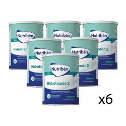 Nutribén® - Pack 6 Unidades Leche Infantil Nutribén Hidrolizada 2