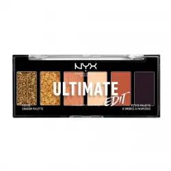 NYX Professional Makeup - Paleta Sombras De Ojos Ultimate Edit Petite Shadow Utopia 6 Tonos