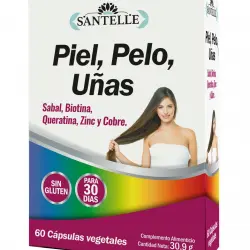 Santelle - 60 Cápsulas Vegetales Piel, Pelo , Uñas Santelle.