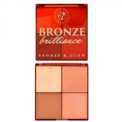 W7 - Paleta de iluminadores y Bronceadores Bronze Brilliance - Medium/Dark