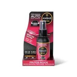 AMBAR Perfums - Ambientador en spray para coche - Frutos Rojos