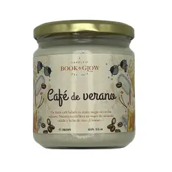 Book and Glow - *Perfect Moments* - Vela de soja - Café de Verano
