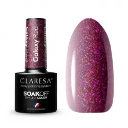 Claresa - Esmalte semipermanente Soak off - Galaxy Red