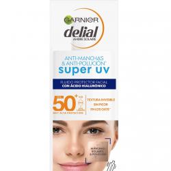 DELIAL - Crema Facial Sensitive Advanced Super UV Fluid FPS 50+ Garnier