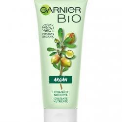 Garnier - Crema Hidratante Con Aceite De Argán, Aloe Vera Ecológico Y Ácido Hialurónico Bio