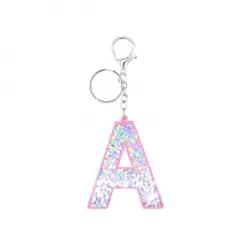 Llavero ABC Glitter Collection  Woo oow
