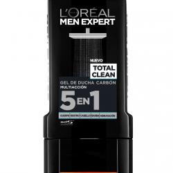 L'Oréal Men Expert - Gel De Ducha Total Clean Carbón