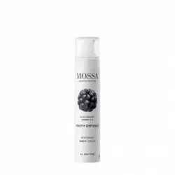 MOSSA YOUTH DEFENCE Crema de Noche Reparadora, 50 ml
