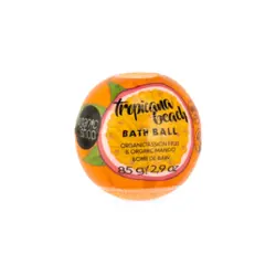 Natura Siberica - Bomba de baño de fruta de la pasión y mango orgánicos - Tropicana Beach
