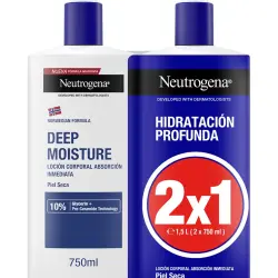 Neutrogena - Loción de Absorción Inmediata Hidratación Profunda Fórmula Noruega Neutrogena.