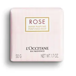 Rosa jabón perfumado 50 gr