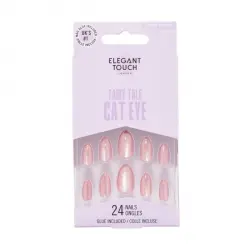 Uñas Postizas Fairy Tale Cat Eye Short Almond