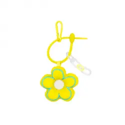 Llavero Puffy Flower Power