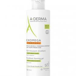 A-derma - Gel Limpiador Emoliente Exomega Control 500 Ml