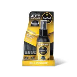 AMBAR Perfums - Ambientador en spray para coche - Billionaire