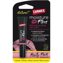 Carmex Moisture Plus Pink Labial Hidratante con Color