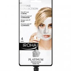 Iroha Nature - Mascarilla Facial Peel-Off Platino Linea Divine