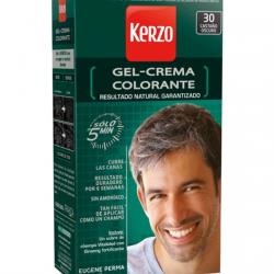 KERZO - Crema Coloración Sin Amoníaco Número 30 Castaño Oscuro