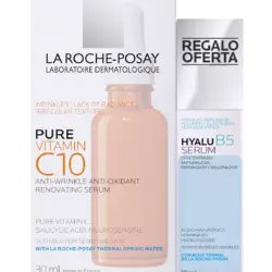La Roche Posay - Pack Anthelios UV-MUNE 400 Fluido Invisible spf50+ + Mini Hyalu B5 C4 2023 La Roche Posay.
