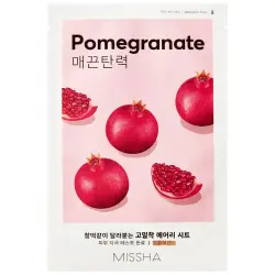 Missha - Airy Fit Sheet Mask Pomegranate Mascarillas hidratantes 19 g unisex