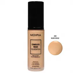 Moira - Base de maquillaje fluida Complete Wear™ - 300: Nude Beige