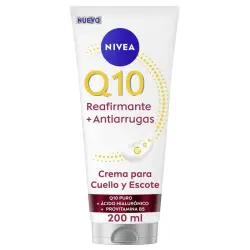 Q10 Crema Reafirmante Antiarrugas Cuello y Escote 200 ml