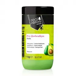 Real Natura - Mascarilla capilar anti-rotura con aguacate 1kg - Cabello dañado