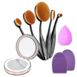 Set de Brochas + Espejo