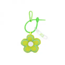 Llavero Puffy Flower Power