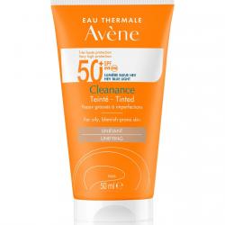 Avène - Cleanance Solar Con Color SPF50+ 50 Ml Eau Thermale