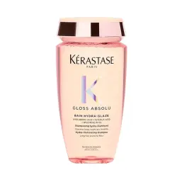 Bain Hydra-Glaze 250 ml - Kérastase - Champú hidratante e iluminador para cabello largo con tendencia a encresparse.
