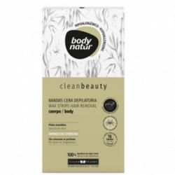 Body Natur Bandas Corporales Cleasing Beauty Piel Sensible, 10 un