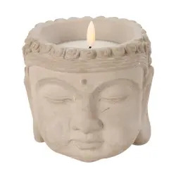 Buddha Head Led Candle